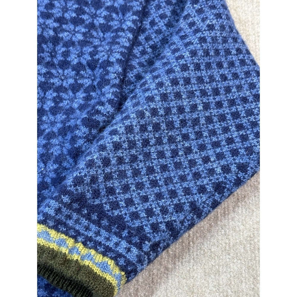 Oleana M Wool Sweater Nordic Outdoor Ski Aspen Chic Preppy Granola - Picture 8 of 8